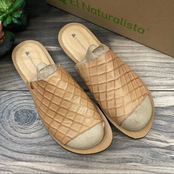 NIB El Naturalista Tulip N5185 Slide Sandal EU 39 - Picture 11 of 13